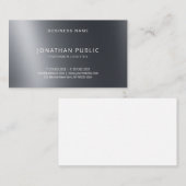Carte De Visite Design élégant moderne Design professionnel élégan (Devant / Derrière)