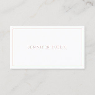 Carte De Visite Design Élégant Moderne Minimaliste Professionnel