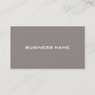 Carte De Visite Design élégant moderne Plain Pearl Finish Deluxe