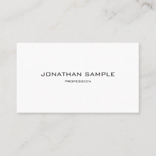 Carte De Visite Design Élégant Moderne Simple Professionnel
