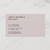 Carte De Visite Design élégant professionnel élégante couleurs har (Devant)