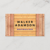 Carte De Visite Design en bois (Handyman Work) Ressemble au bois (Devant)