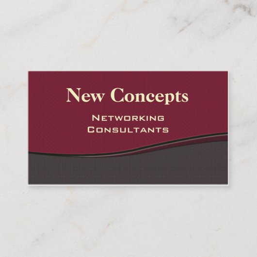 Carte De Visite Design et moderne (Devant)