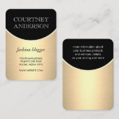 Carte De Visite Design et tendance (Devant / Derrière)