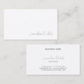 Carte De Visite Design graphique élégant et créatif Design élégant (Devant / Derrière)