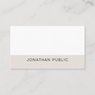 Carte De Visite Design graphique élégant et tendance