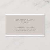 Carte De Visite Design graphique élégant et tendance Monogrammed M (Dos)