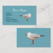 Carte De Visite Design graphique Seagull (Devant / Derrière)