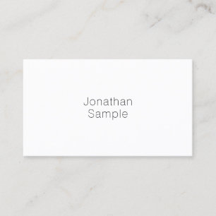 Carte De Visite Design graphique simple élégant professionnel tend