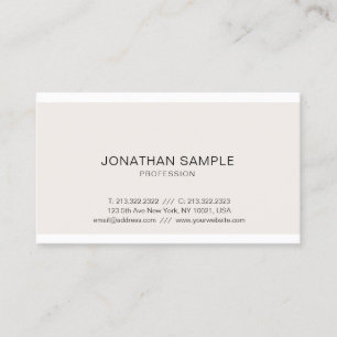 Carte De Visite Design graphique simple et moderne professionnel