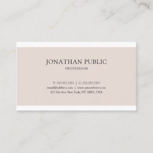 Carte De Visite Design graphique simple professionnel Élégant