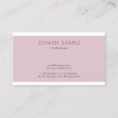 Carte De Visite Design intelligent moderne et créatif Modèle éléga (Devant)