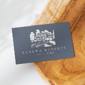 Carte De Visite Design intérieur élégant code qr