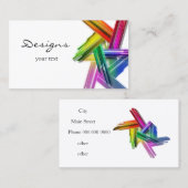 Carte De Visite design_makeup_business (Devant / Derrière)