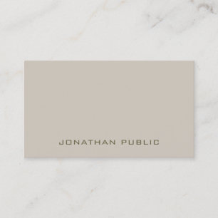 Carte De Visite Design minimaliste moderne élégant Design élégant