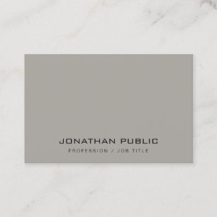 Carte De Visite Design minimaliste moderne Modèle élégant tenda