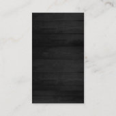 Carte De Visite Design minimaliste professionnel (Dos)
