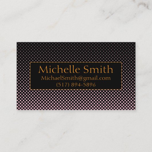 Carte De Visite Design Moderne (Devant)