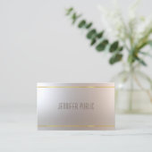 Carte De Visite Design moderne Attractif Professionnel Plutôt Plat (Debout devant)