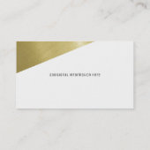 Carte De Visite design moderne, blanc professionnel (Dos)