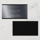 Carte De Visite Design Moderne Créatif Lumière Et Ombre Cool Plain (Devant / Derrière)