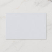 Carte De Visite Design moderne design élégant Gris clair tendance (Dos)