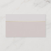 Carte De Visite Design moderne et créatif Design élégant professio (Dos)