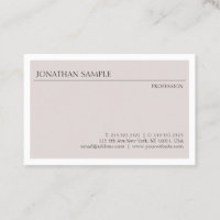 Design moderne et tendance Design simple Élégant P
