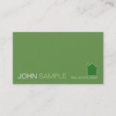 Carte De Visite Design moderne Professionnel Élégant Immobilier (Devant)
