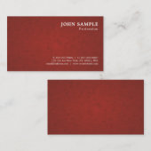 Carte De Visite Design moderne professionnel Graceful Classy DeLux (Devant / Derrière)