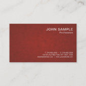 Carte De Visite Design moderne professionnel Graceful Classy Luxe (Devant)