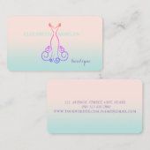 Carte De Visite Design moderne, Professionnel, Robe (Devant / Derrière)