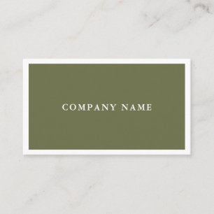 Carte De Visite Design moderne professionnel simple simple