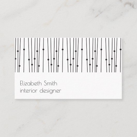 Carte De Visite Design moderne | Style (Devant)