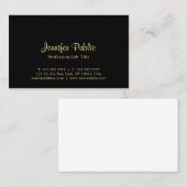 Carte De Visite Design professionnel élégant et moderne (Devant / Derrière)