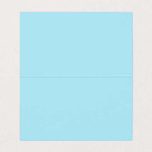 Carte De Visite Design professionnel moderne bleu clair (Intérieur déplié)