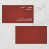 Carte De Visite Design professionnel moderne Graceful Luxe (Devant / Derrière)