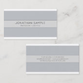 Carte De Visite Design professionnel moderne tendance design créat (Devant / Derrière)
