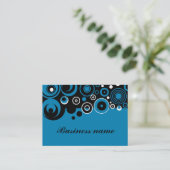 Carte De Visite Design rétro (Debout devant)