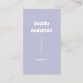 Carte De Visite Design vertical moderne | Code QR et liens sociaux (Devant)