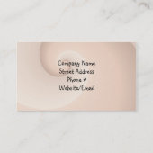 Carte De Visite Designer Cake Fancy Chocolat (Dos)