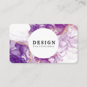 Carte de visite designer de luxe (Devant)