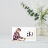 Carte De Visite Designs socialites promotionnels V3 (Debout devant)