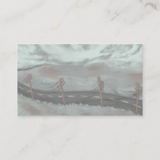 Carte De Visite Désoler la route (Dos)