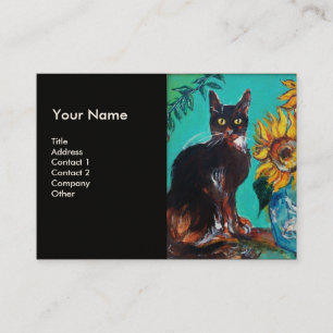 CARTE DE VISITE DÉSOLLEURS AVEC CHAT