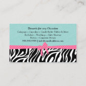 Carte De Visite Desserts de boulangerie (Dos)