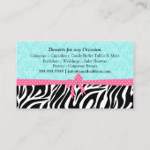 Carte De Visite Desserts de boulangerie (Dos)