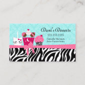 Carte De Visite Desserts de boulangerie (Devant)