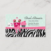 Carte De Visite Desserts de boulangerie (Devant)