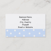 Carte De Visite Desserts Décadents (Dos)
